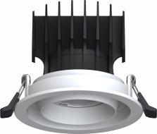 Huiheng Lighting High-Power Adjustable Recessed LED Downlight - CRI 90+ Tiltable Spotlight for Commercial, Shopping Mall, Hotel & Living Room (15W/25W/35W) | H-LA109 Series