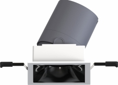 H-LC078M-1 Square Recessed LED Downlight 9W-15W | Adjustable Spotlight