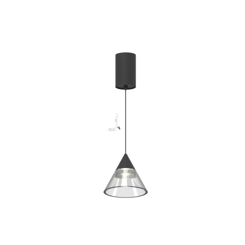 LED Pendant Light 9W CRI90 Aluminium Hanging Lamp 3000K/4000K For Kitchen Island Dining Room