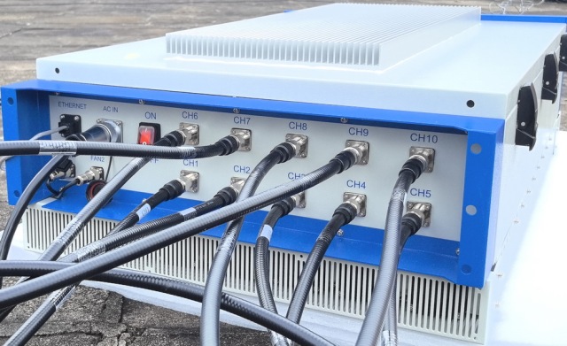 Leistungsstarkes 10-Band-Anti-Drohnen-Störsystem