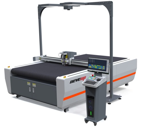 Matte Teppichvorhang digitale CNC-Messerschneidemaschine