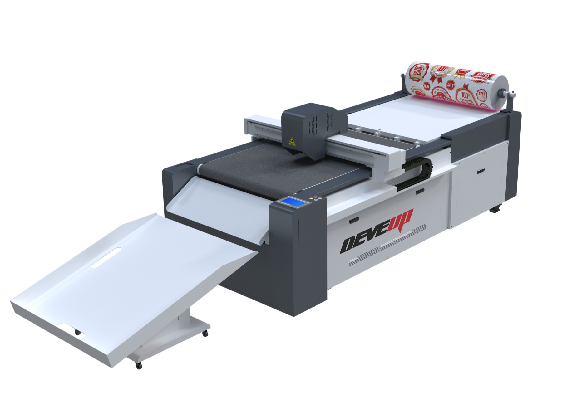 DEVEUP CNC Graphic Die-Cutting Vibrating Knife Cutting Machine: An All-Round and Efficient Choice for Multi-Material Carton and Packaging Processing