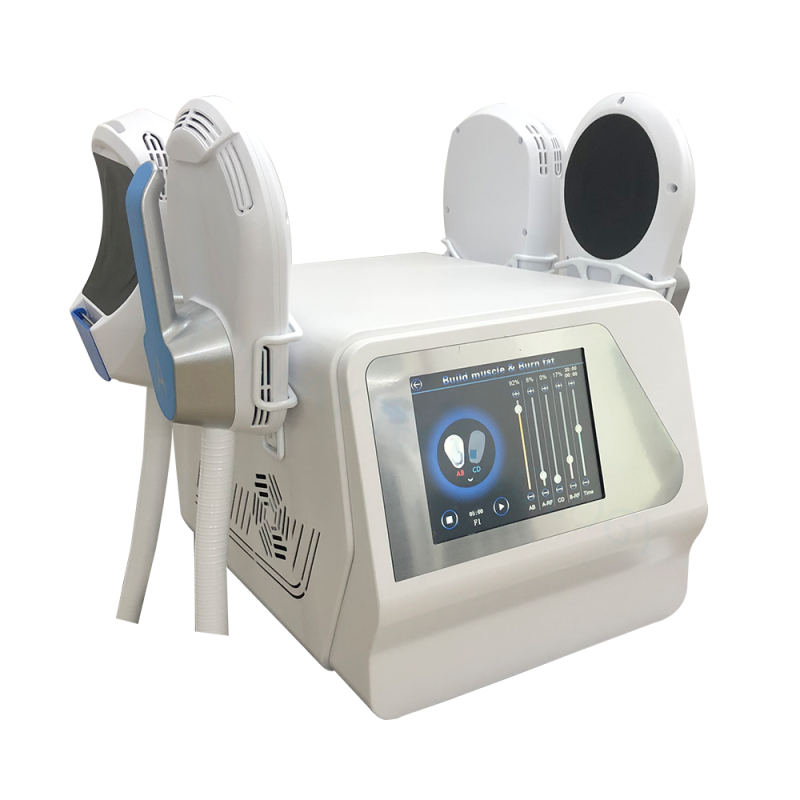 Portable 4 handles neo em sculpt EMS RF body sculpt System