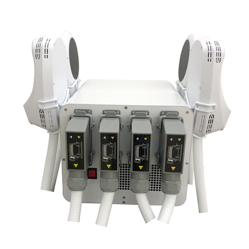 Portable 4 handles neo em sculpt EMS RF body sculpt System