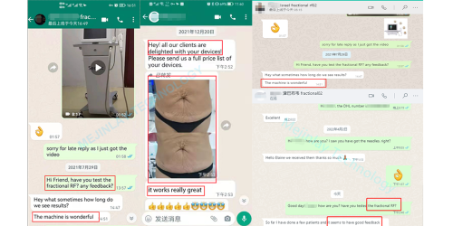Morphues 8 fractional microneedle RF system Good Feedback