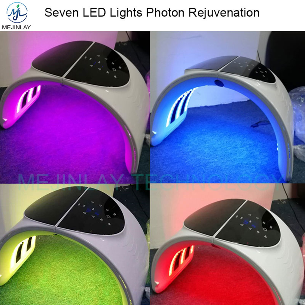 China manufacturer 7 color photon led skin rejuvenation light therapy