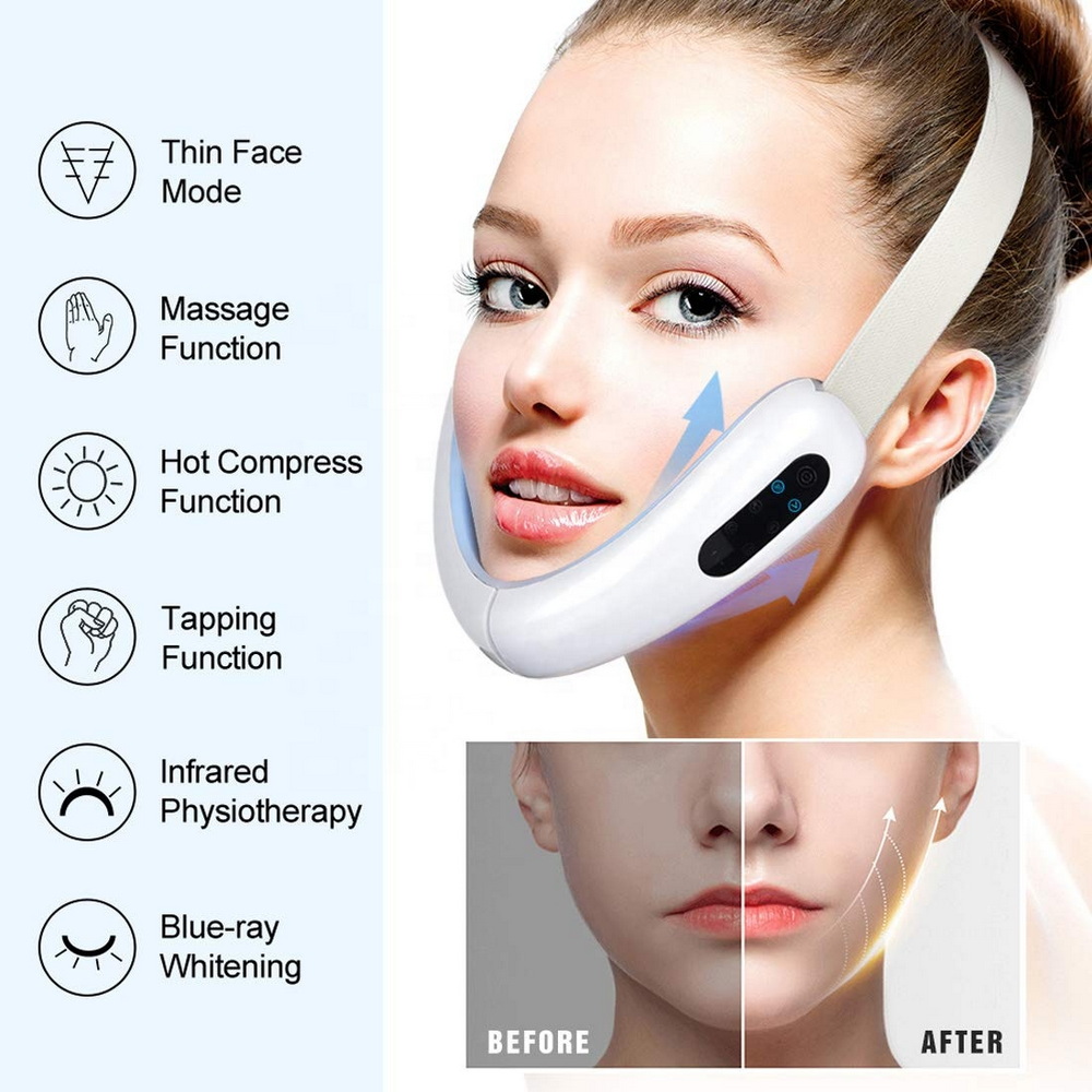 electric v face slimming micro current lifting device