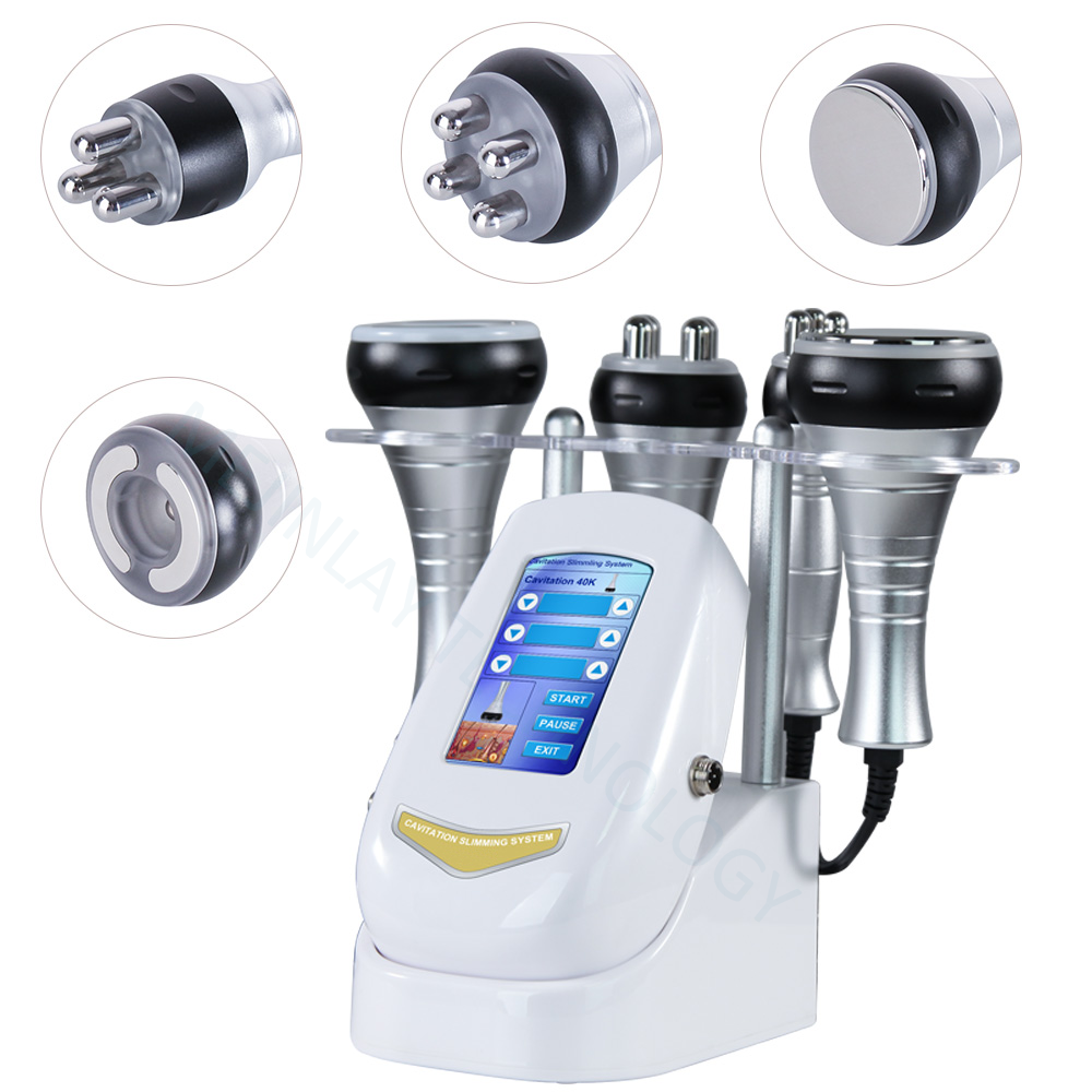4 IN 1 40k cavitation LED Radio frequency Vacuum RF slimming machine
