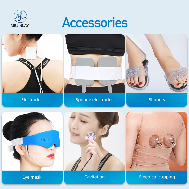 Physiotherapy ems tens unit electical pulse muscle stimulator massage equipment