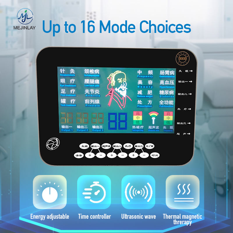 Physiotherapy ems tens unit electical pulse muscle stimulator massage equipment