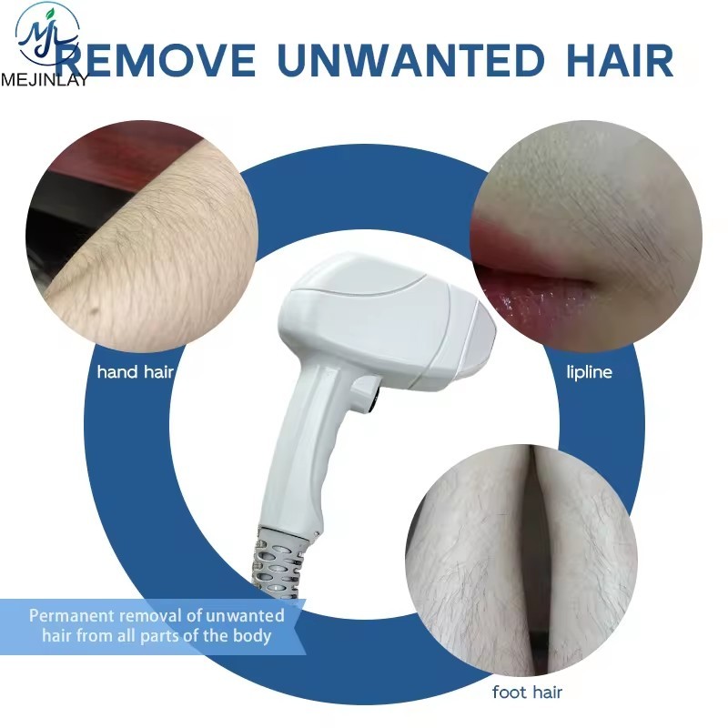 Portable laser hair removal machine for salon use