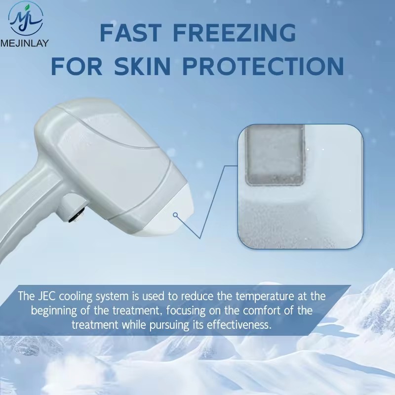 Portable laser hair removal machine for salon use