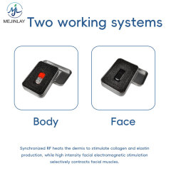 Vertical RF EMRF Therapy Facial sculpting skin care machine