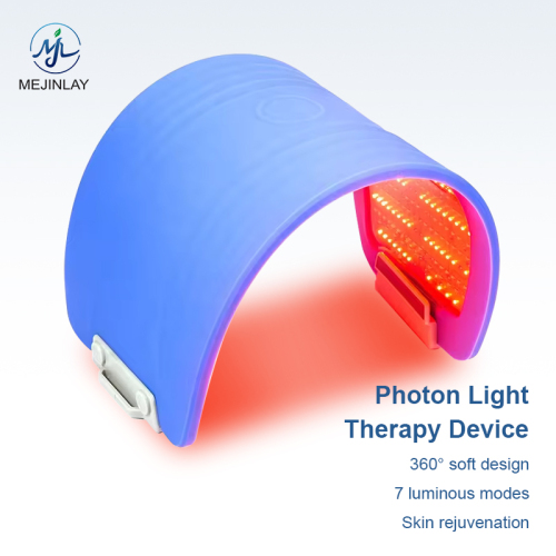 seven colors skin rejuvenation led facial machine light therapy