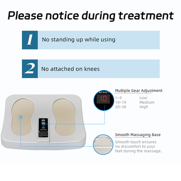 Olylife healthy equipment foot massage and rf terahertz magnetic therapy
