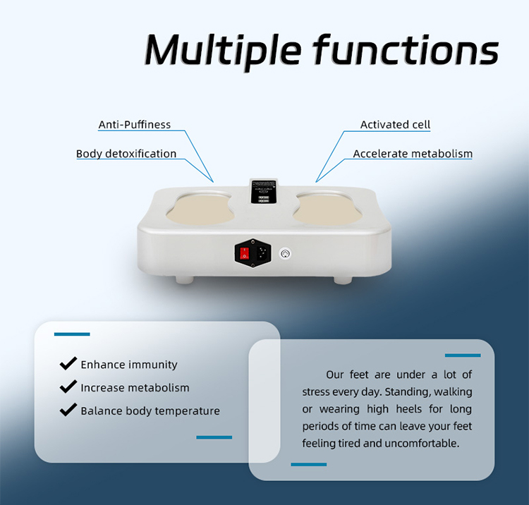 Olylife healthy equipment foot massage and rf terahertz magnetic therapy