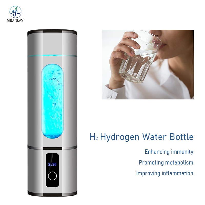 SPE PEM Technology Hydrogenated Cup H2 Rich Hydrogen Ion Water Bottle