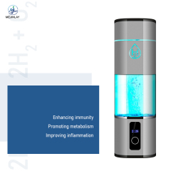 SPE PEM Technology Hydrogenated Cup H2 Rich Hydrogen Ion Water Bottle