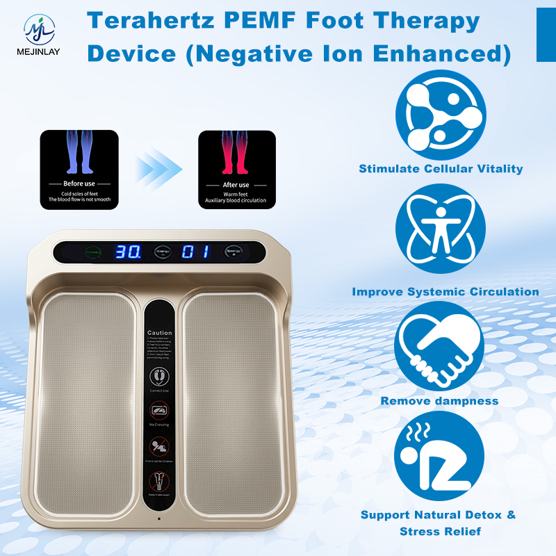 Terahertz PEMF Foot Massager with Negative Ion