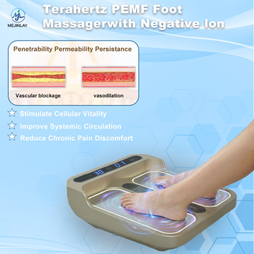 Terahertz PEMF Foot Massager with Negative Ion