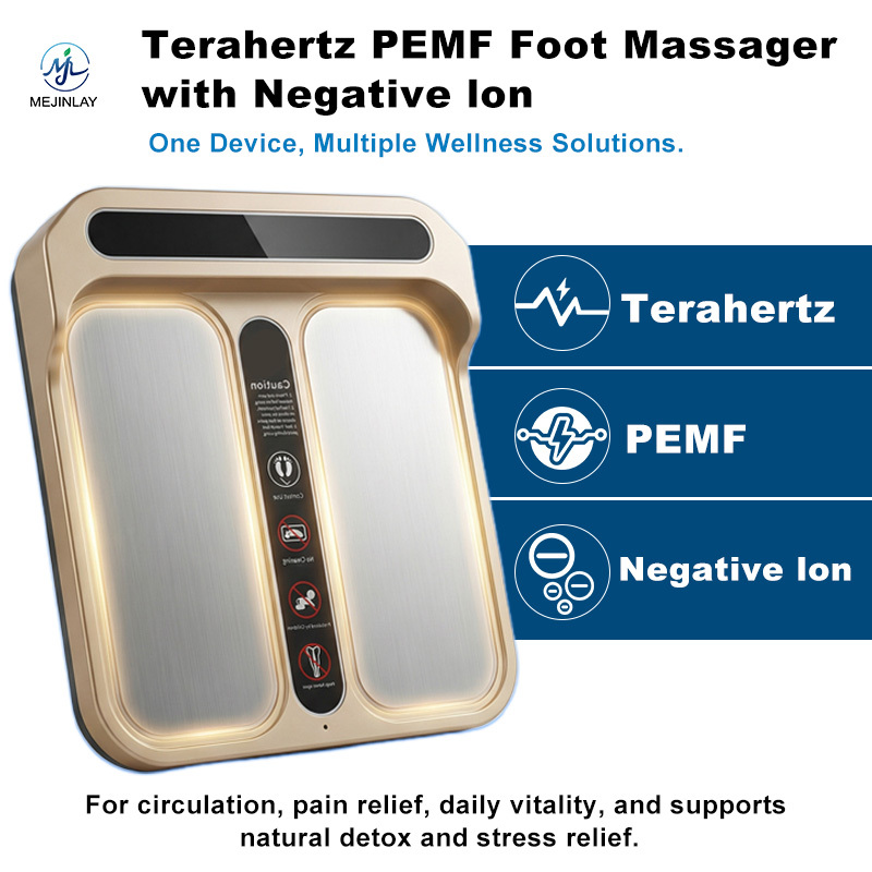 Terahertz PEMF Foot Massager with Negative Ion