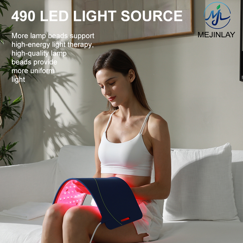 seven colors skin rejuvenation led facial machine light therapy