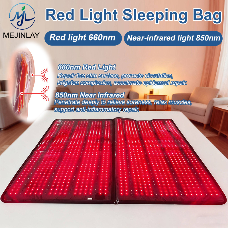 OEM/ODM Red Light Therapy Bag Infrared 660nm 850nm Pain Relief Red Light Sleep Bag MJL-LC06