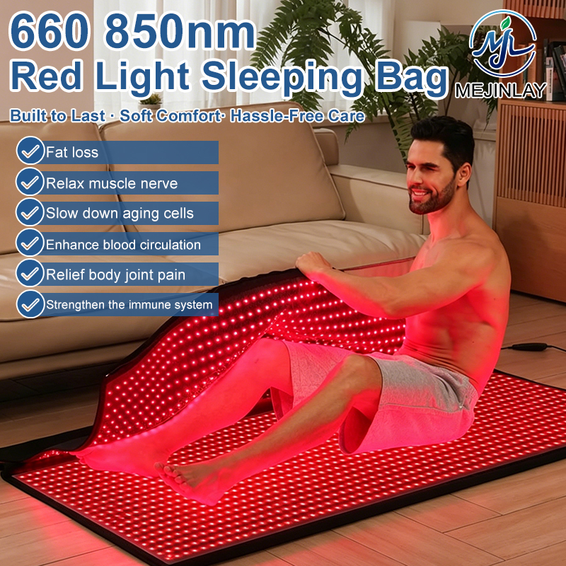 OEM/ODM Red Light Therapy Bag Infrared 660nm 850nm Pain Relief Red Light Sleep Bag MJL-LC06