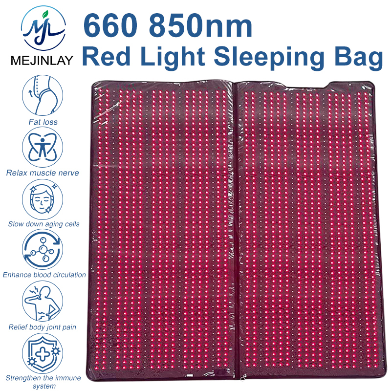 OEM/ODM Red Light Therapy Bag Infrared 660nm 850nm Pain Relief Red Light Sleep Bag MJL-LC06