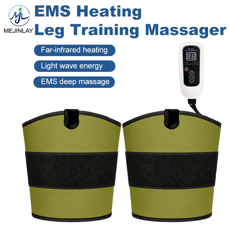 New Arrival Far Infrared EMS Led Light Leg Training Massager For Home user or Rehabilitation Center
