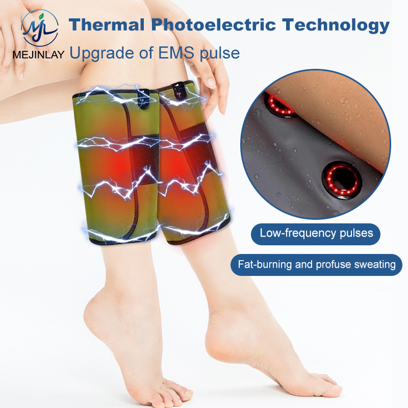 New Arrival Far Infrared EMS Led Light Leg Training Massager For Home user or Rehabilitation Center