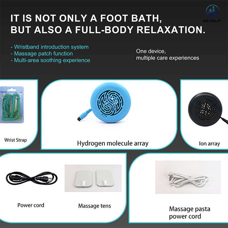 OEM ODM Hydrogen Body Detox Spa Machine Ion Detox Foot Bath Portable for Home Use