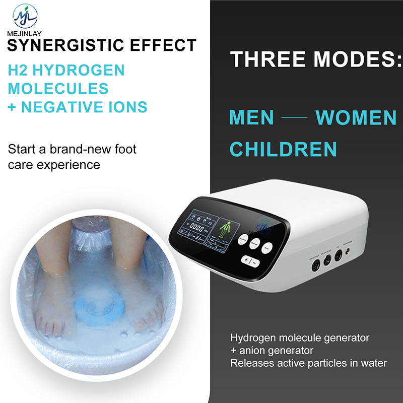 OEM ODM Hydrogen Body Detox Spa Machine Ion Detox Foot Bath Portable for Home Use
