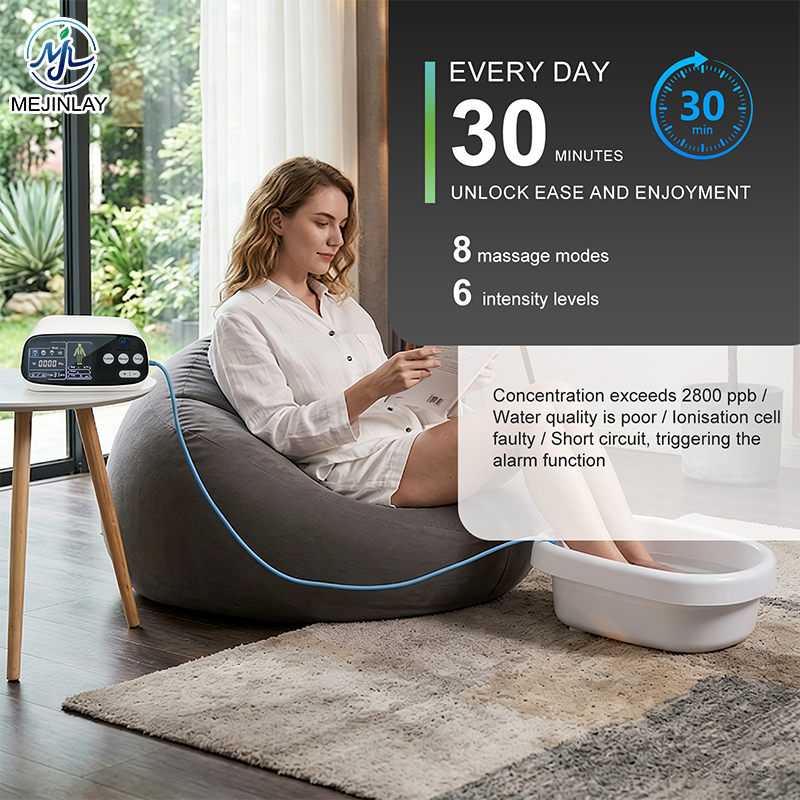 OEM ODM Hydrogen Body Detox Spa Machine Ion Detox Foot Bath Portable for Home Use