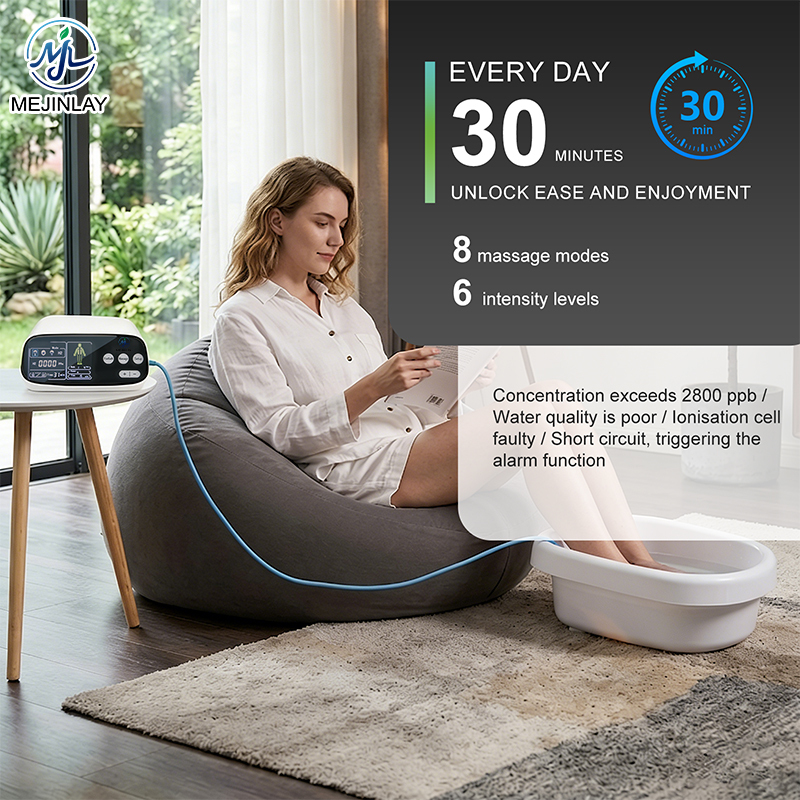 OEM ODM Hydrogen Body Detox Spa Machine Ion Detox Foot Bath Portable for Home Use