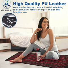 660nm 850nm Near Infrared Red Light Therapy Sleeping Bag Full Body Wrap Mat for Pain Relief Muscle Relaxation