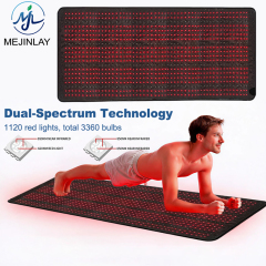 660nm 850nm Near Infrared Red Light Therapy Sleeping Bag Full Body Wrap Mat for Pain Relief Muscle Relaxation