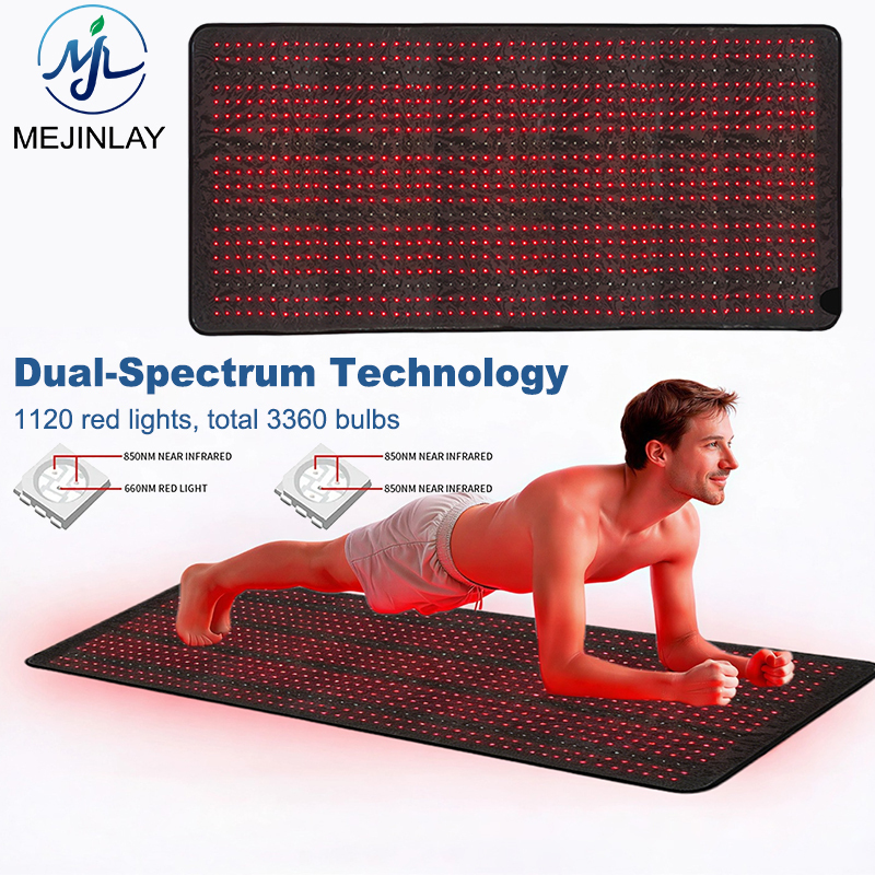 660nm 850nm Near Infrared Red Light Therapy Sleeping Bag Full Body Wrap Mat for Pain Relief Muscle Relaxation