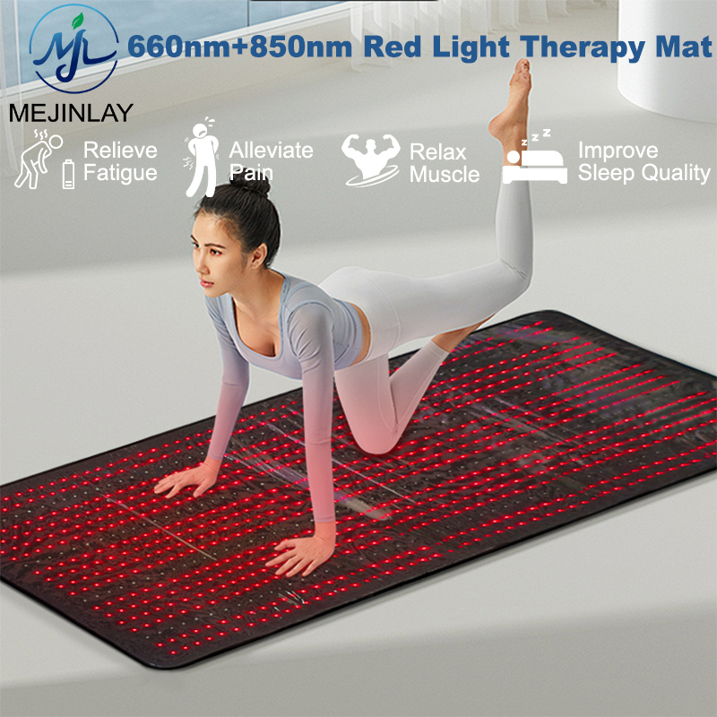 660nm 850nm Near Infrared Red Light Therapy Sleeping Bag Full Body Wrap Mat for Pain Relief Muscle Relaxation