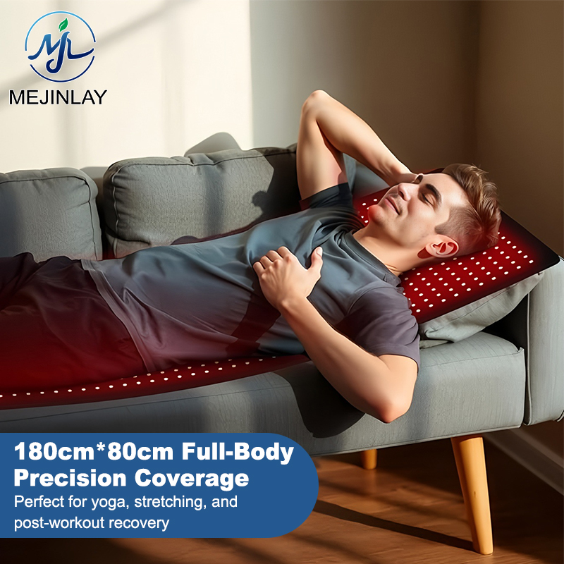 660nm 850nm Near Infrared Red Light Therapy Sleeping Bag Full Body Wrap Mat for Pain Relief Muscle Relaxation