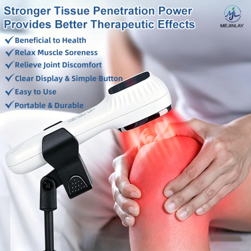 Handheld Red Light Therapy Device with 19 LEDs &amp; LCD Timer for Pain Relief &amp; Skin Rejuvenation