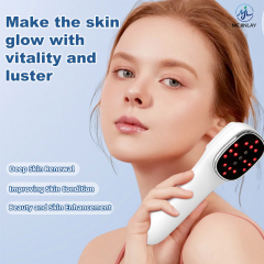 Handheld Red Light Therapy Device with 19 LEDs & LCD Timer for Pain Relief & Skin Rejuvenation