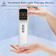 Handheld Red Light Therapy Device with 19 LEDs & LCD Timer for Pain Relief & Skin Rejuvenation