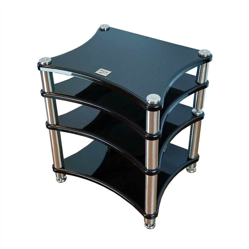 Solid wood hifi amplifier rack audio amplifier CD cabinet speaker audio amplifier equipment shock absorber nail shelf