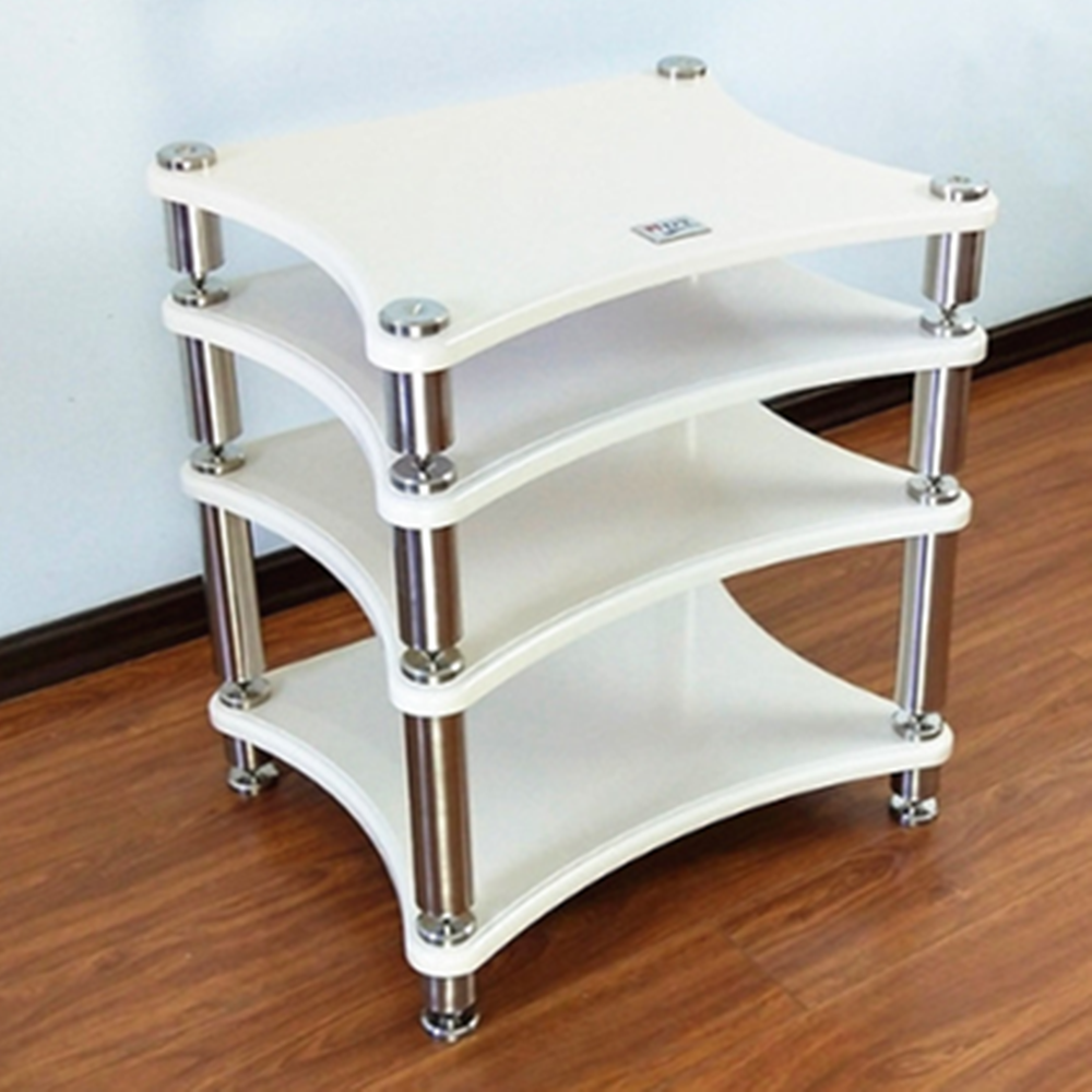 Solid wood hifi amplifier rack audio amplifier CD cabinet speaker audio amplifier equipment shock absorber nail shelf