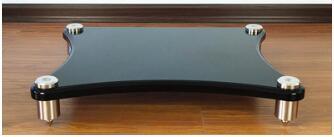 Solid wood hifi amplifier rack audio amplifier CD cabinet speaker audio amplifier equipment shock absorber nail shelf