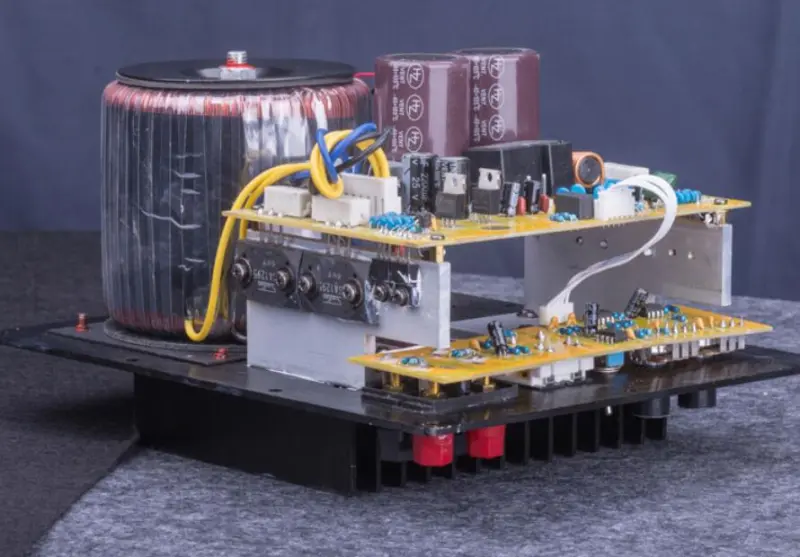 High power 300W active subwoofer power amplifier board 10 inch 12 inch 15 inch Sanken tubes amp board for subwoofer DIY