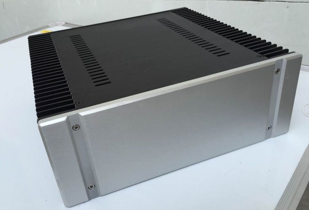 Full Aluminum Alloy Class A Amplifier DIY Chassis Power Amp Case DIY Enclosure HIFI Audio Install housing 320*120*315MM