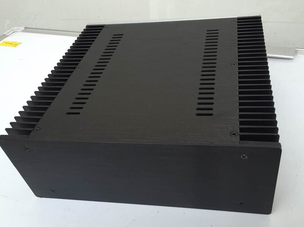 Full Aluminum Alloy Class A Amplifier DIY Chassis Power Amp Case DIY Enclosure HIFI Audio Install housing 320*120*315MM