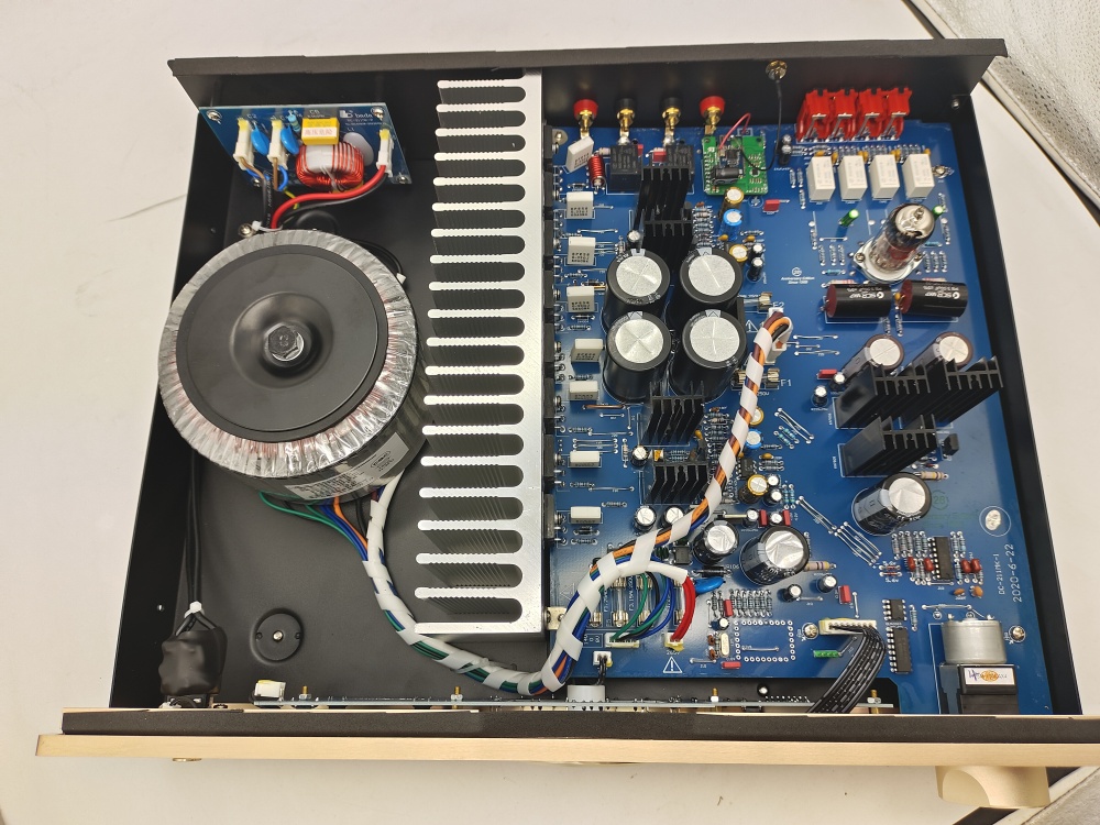 Remote control Bada 211MK28 Hifi Bluetooth 5.0 2 channel tube amplifier ECC82 tube can replace 12AU7 with vu meter 110W+110W
